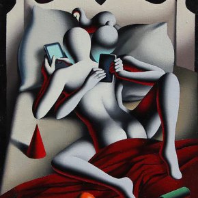 Ilustraciones satíricas sobre la adicción a las redes&nbsp;sociales