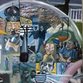 Pinturas de Bryan Charnley, una historia vs la&nbsp;esquizofrenia