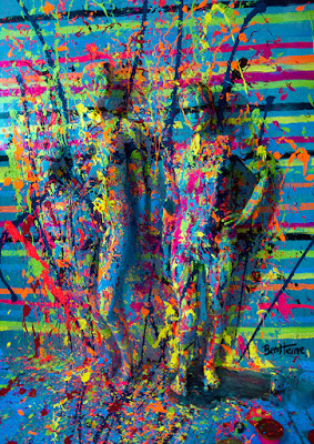 H - Ben Heine Art Exhibition and Performance - Moscow Planetarium - Russia 2015 107