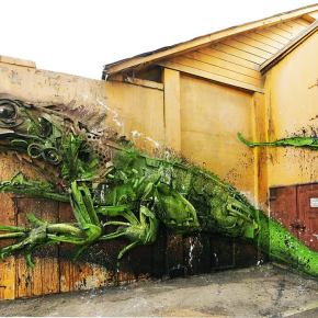 Basura y naturaleza en asombrosas esculturas&nbsp;recicladas